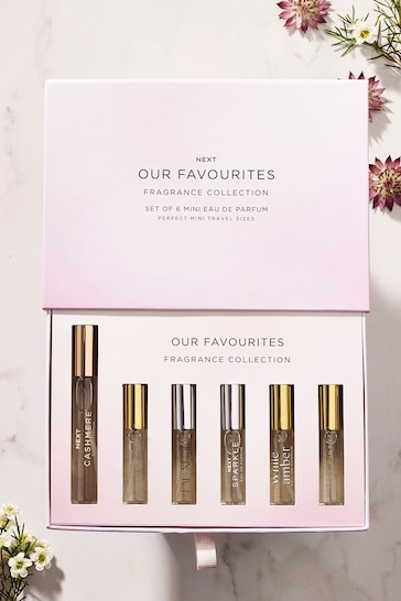 Set of 6 Perfume Fragrance Collection