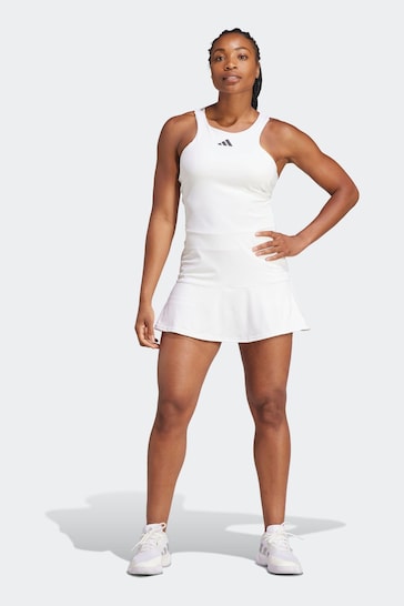 adidas White Gameset Y-Strap Dress