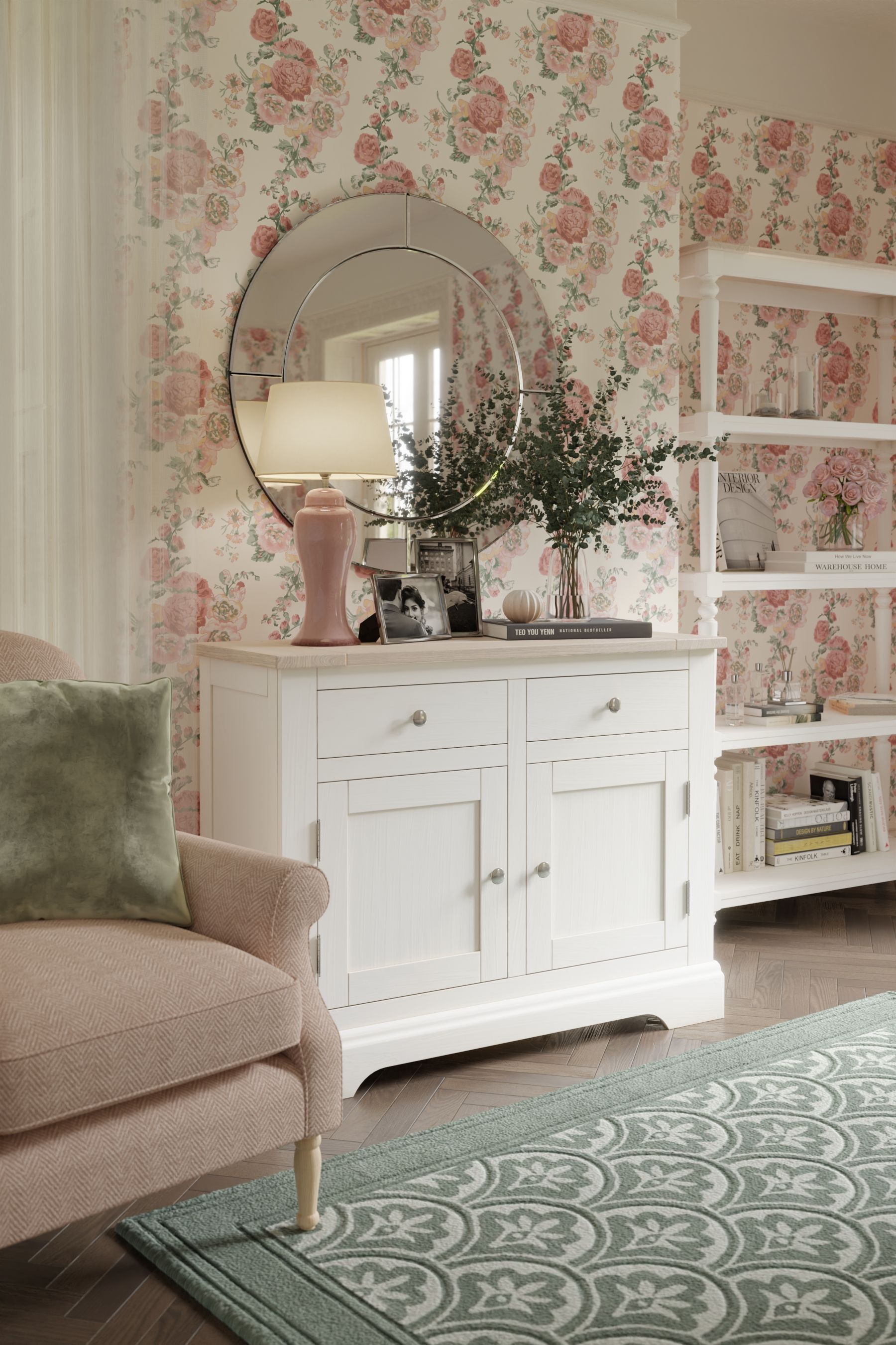 White clearance sideboard next