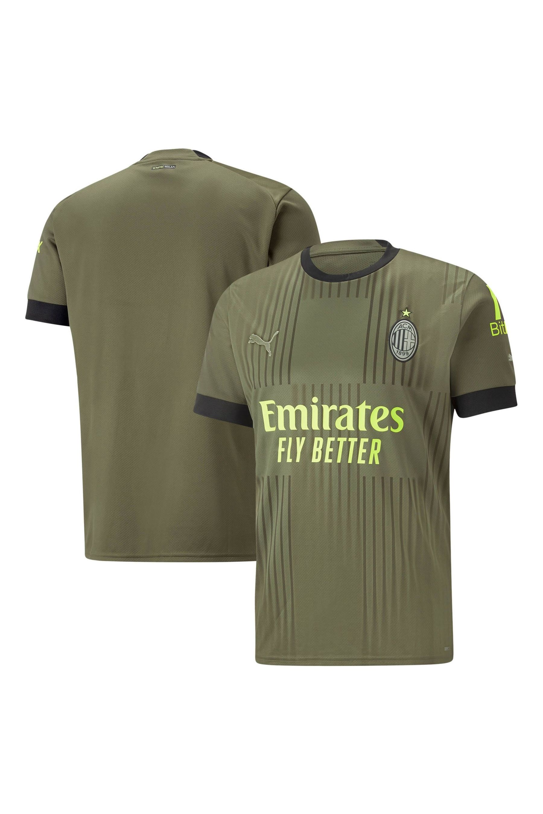Ac milan green jersey clearance