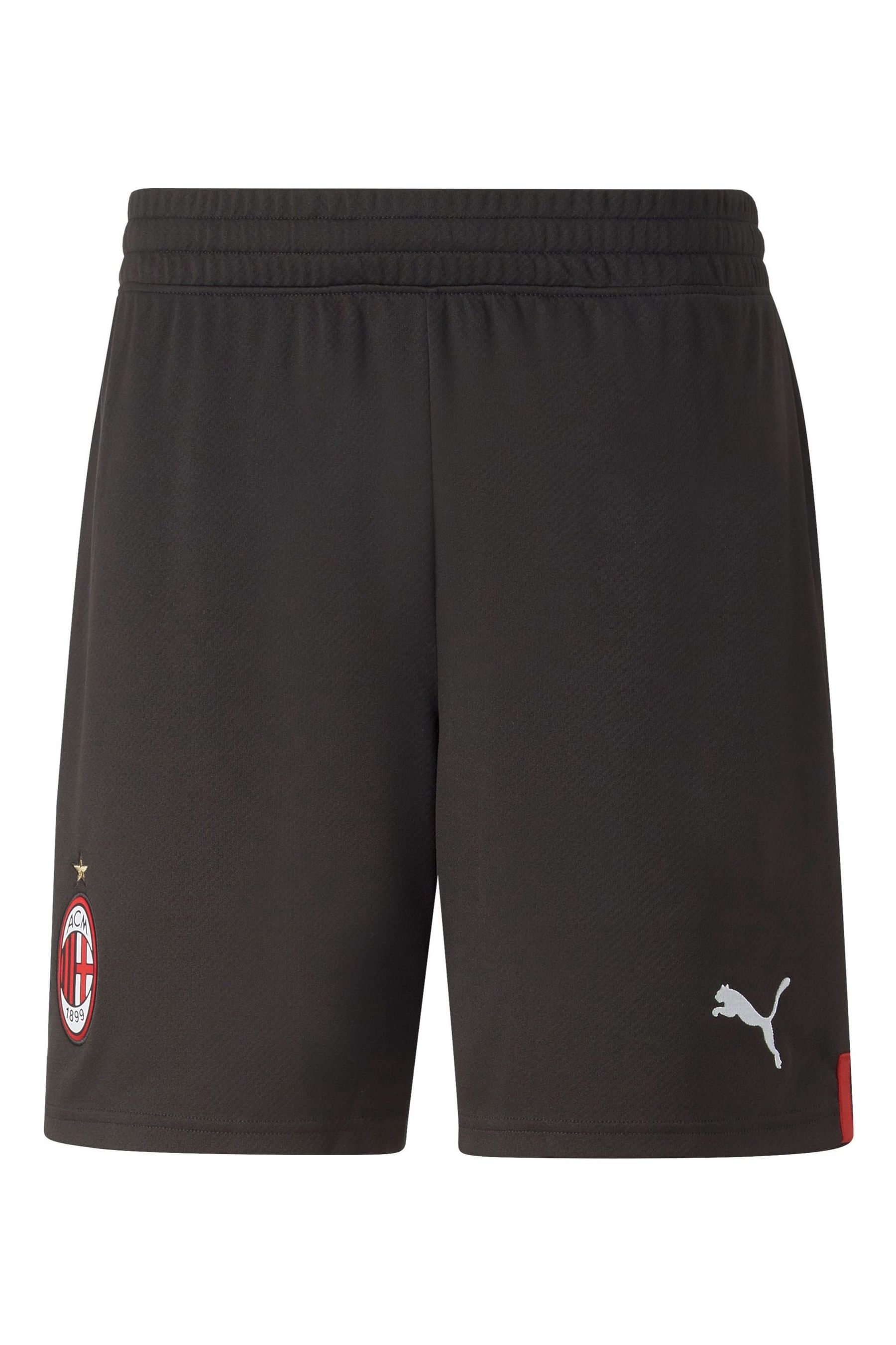 Black puma football shorts store