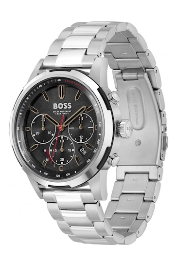 BOSS Silver Gents Solgrade Sport Lux Watch
