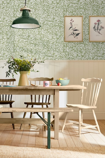 Joules Green Twilight Ditsy Wallpaper