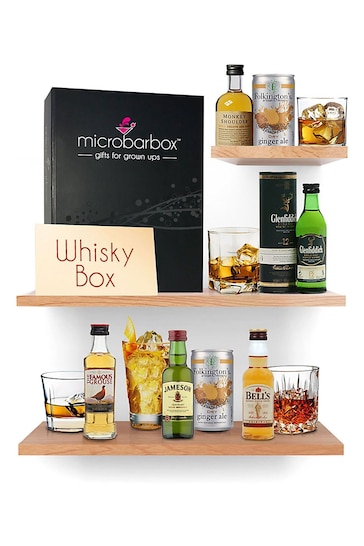 MicroBarBox Whisky Selection & Mixers Gift