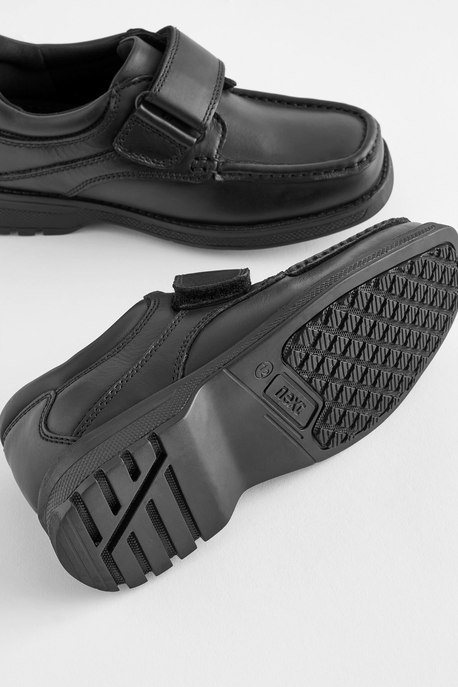 Boys wide hot sale school shoes