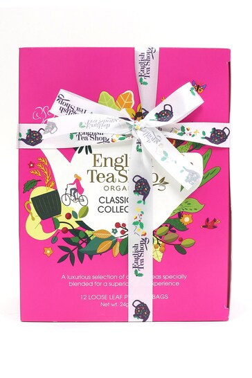 English Tea Shop Classic Tea Selection  - 12 Pyramid Tea Prisms