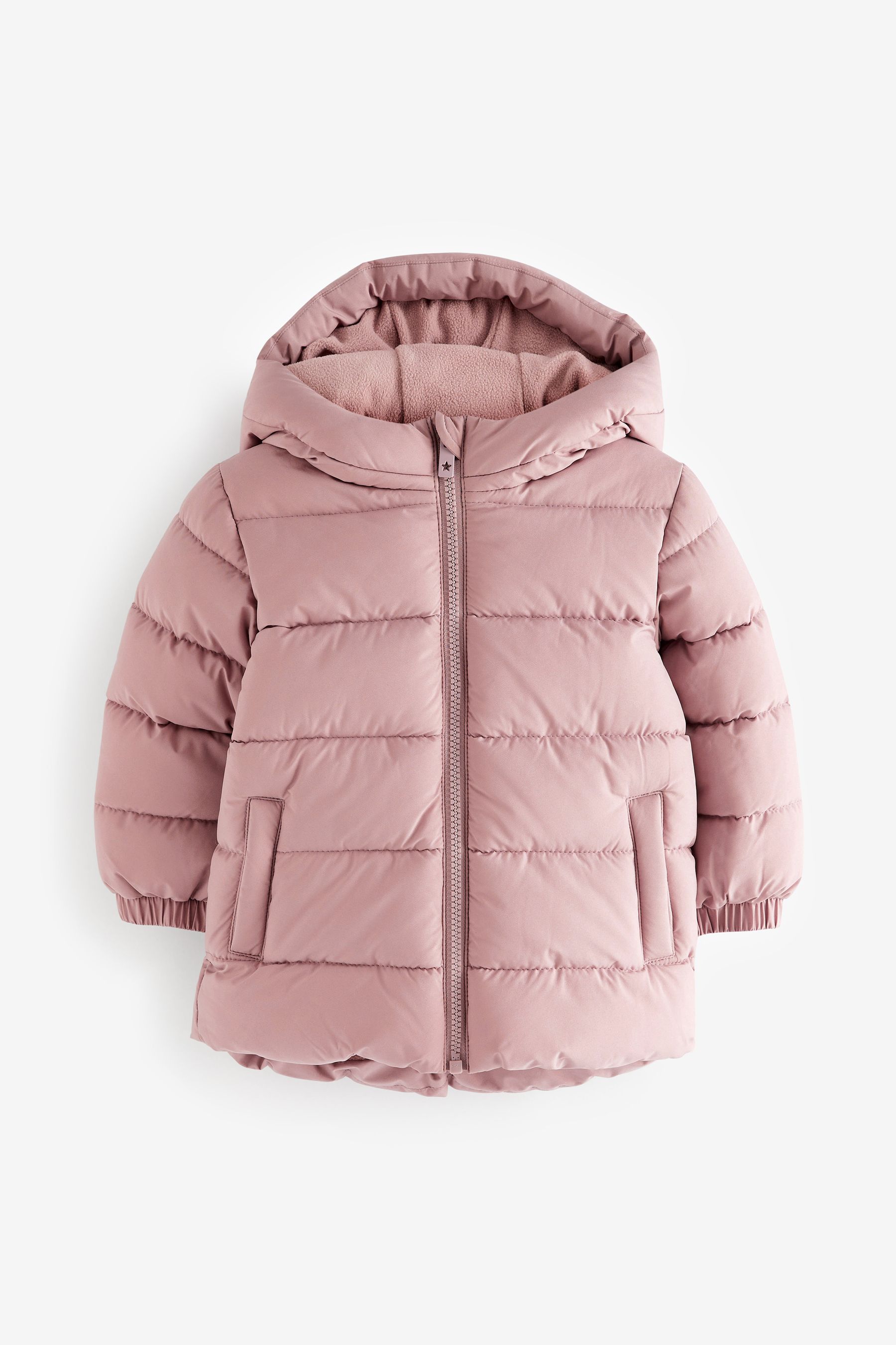 Pink Shower Resistant Padded Coat 3mths 7yrs