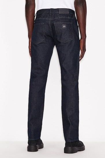 Armani Exchange Slim Fit Denim Rinse Wash J13 Jeans