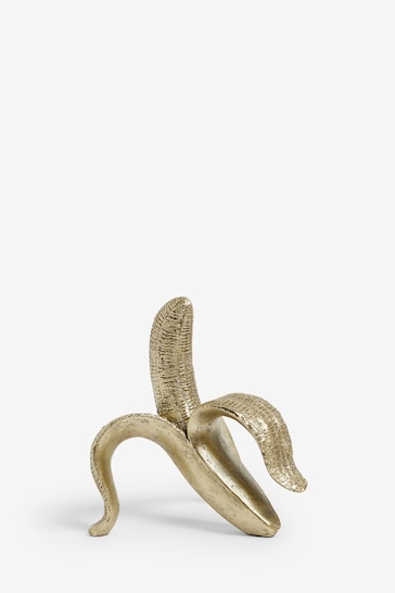 Gold Banana Ornament
