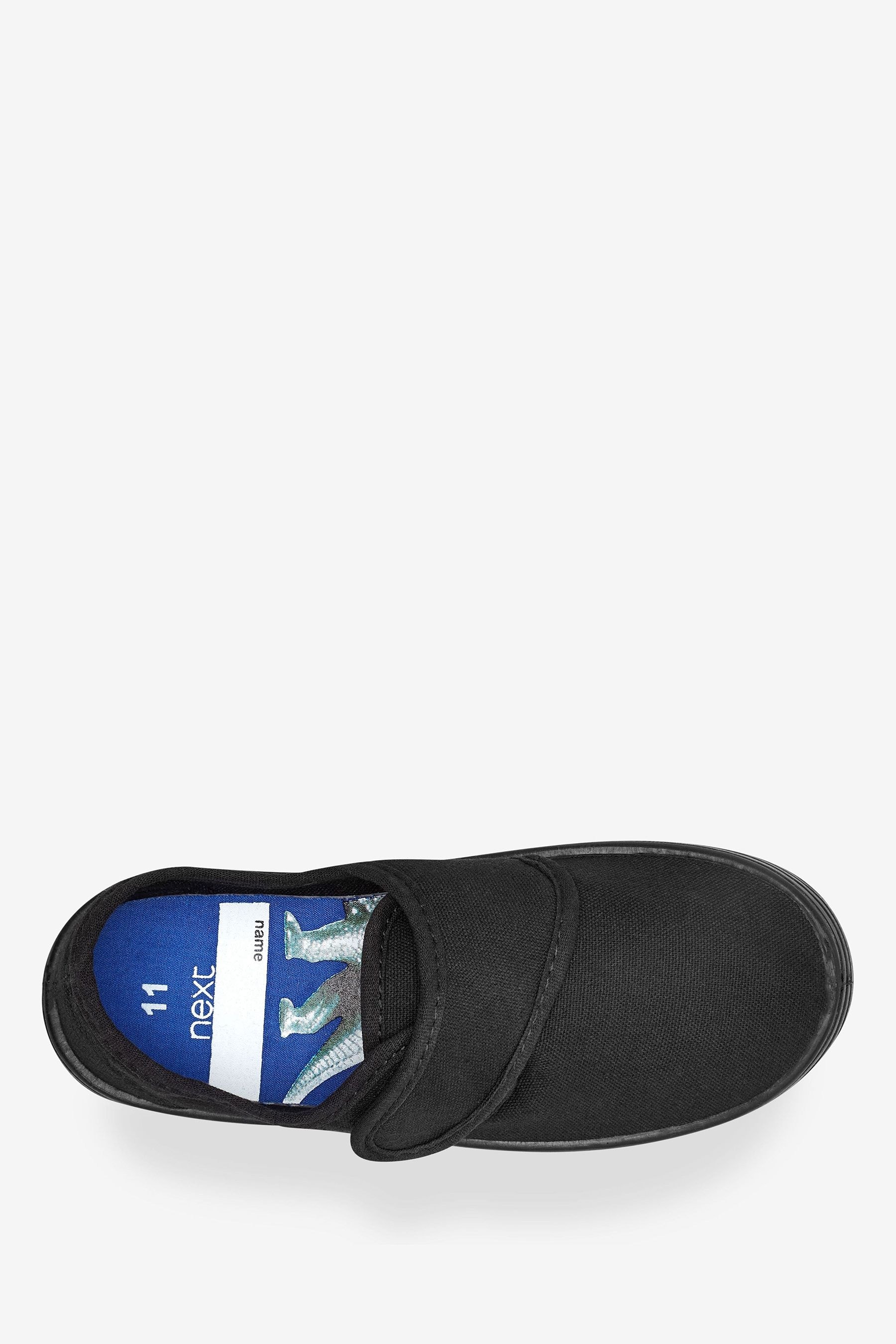 Buy Black Wide Fit G Plimsolls School Shoes from the Next UK online shop
