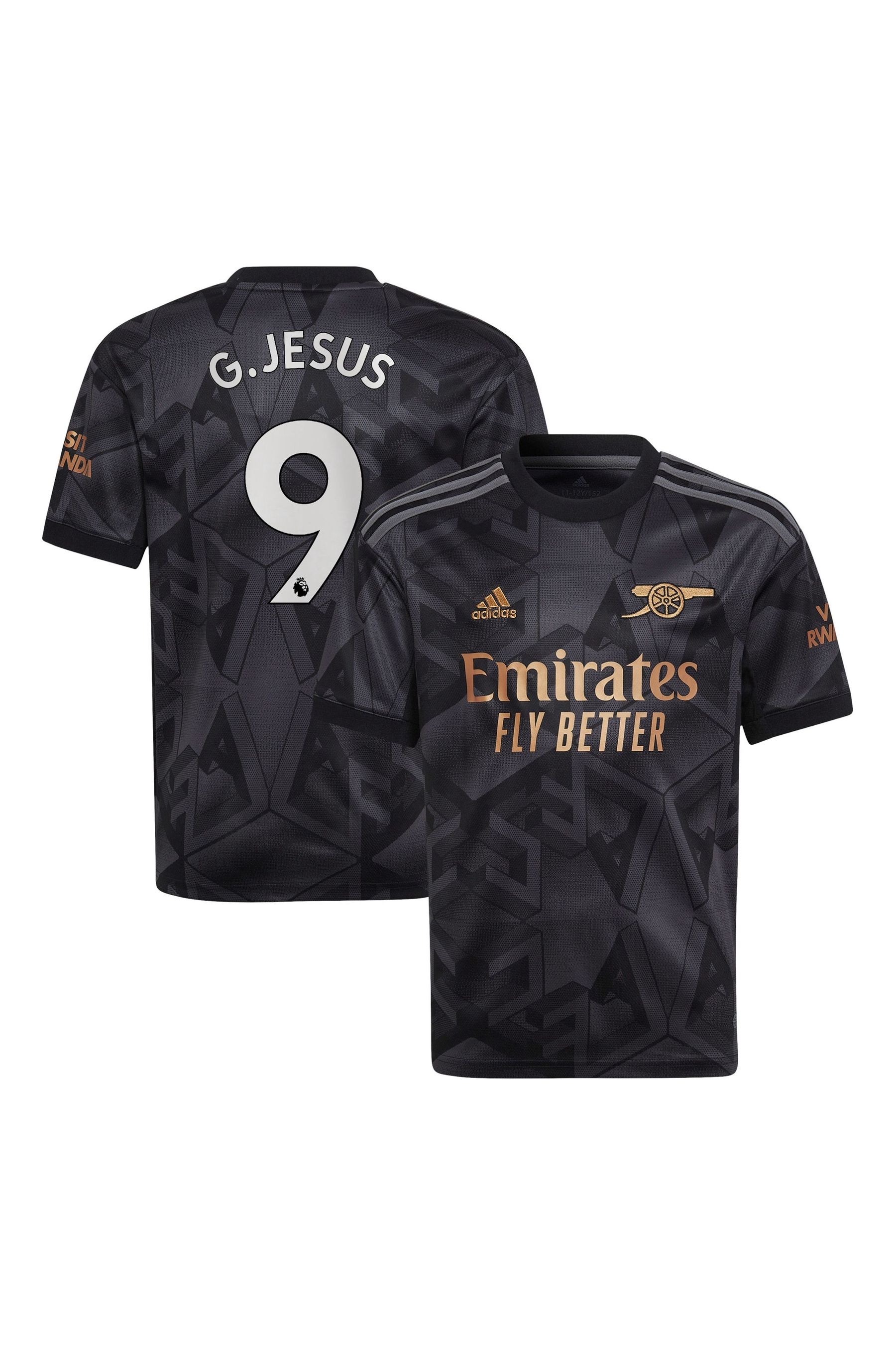 arsenal junior 22 23 away shirt