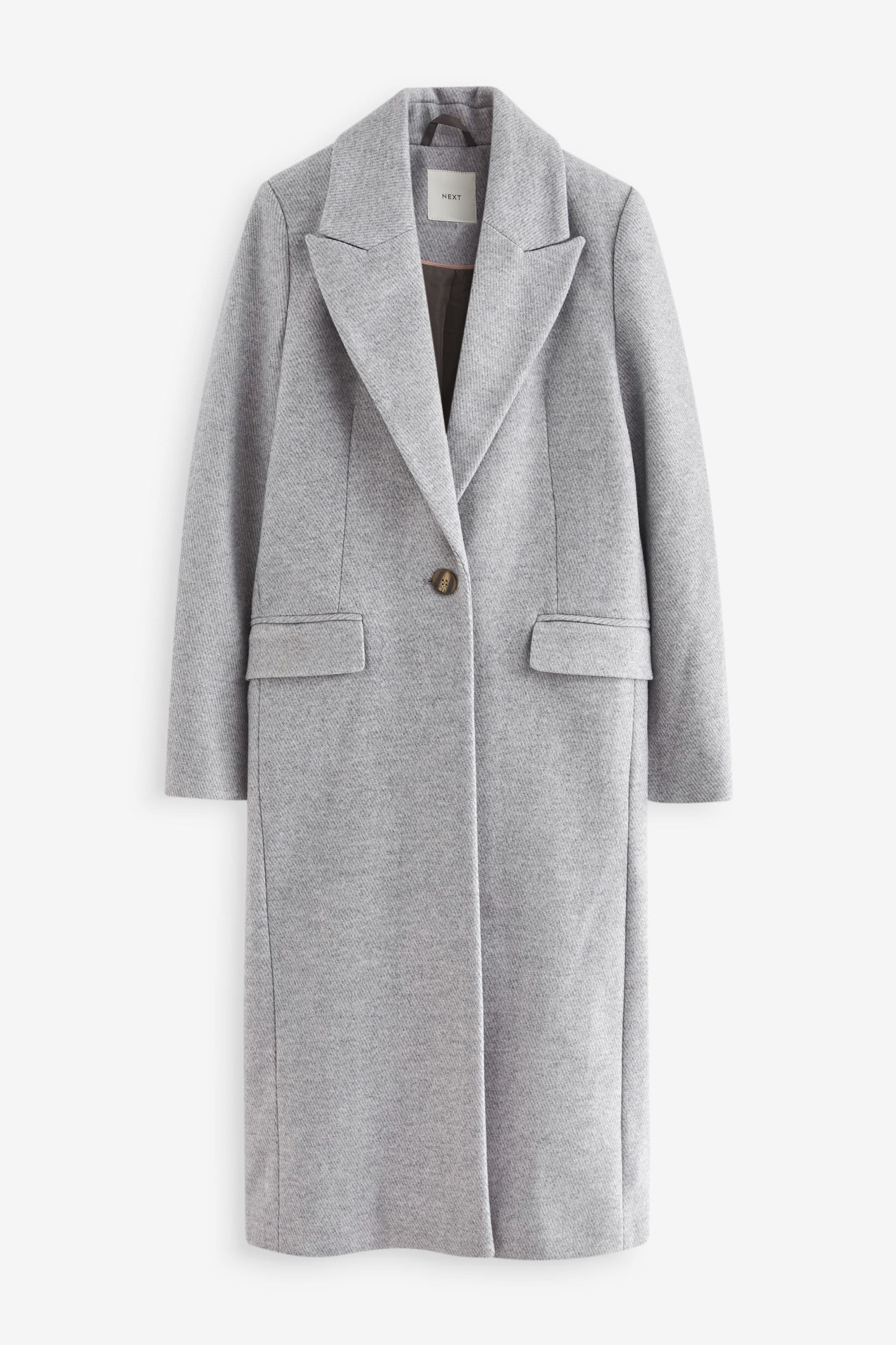 Next pink revere shop coat