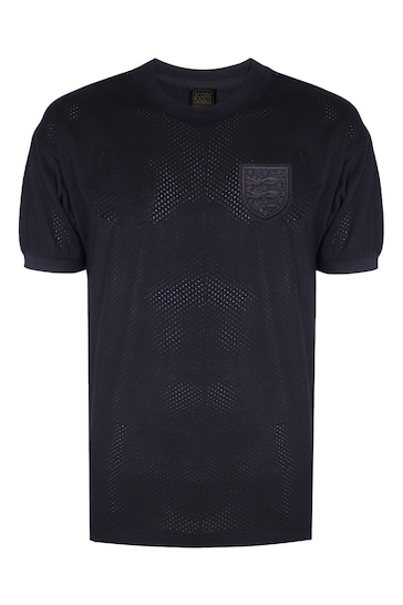 Score Draw England 1970 Black Football Shirt