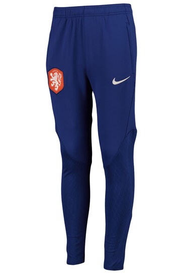 Nike Blue Netherlands Strike Pants Kids