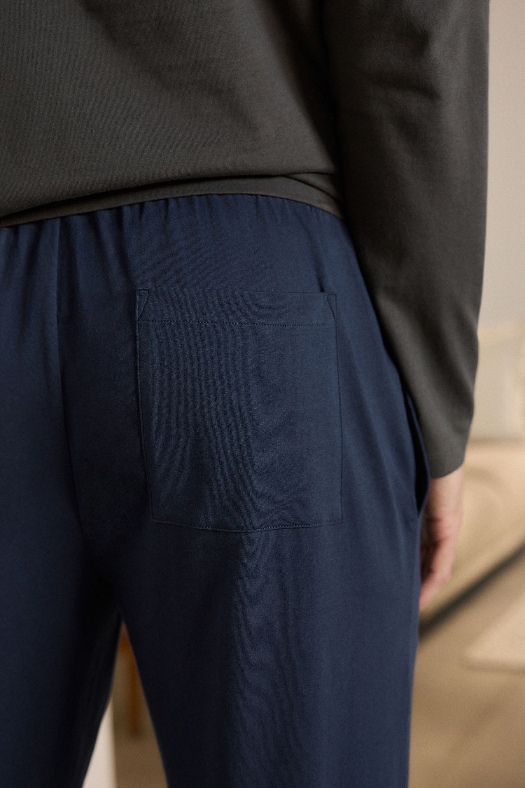 Long sleeve jersey pyjamas online