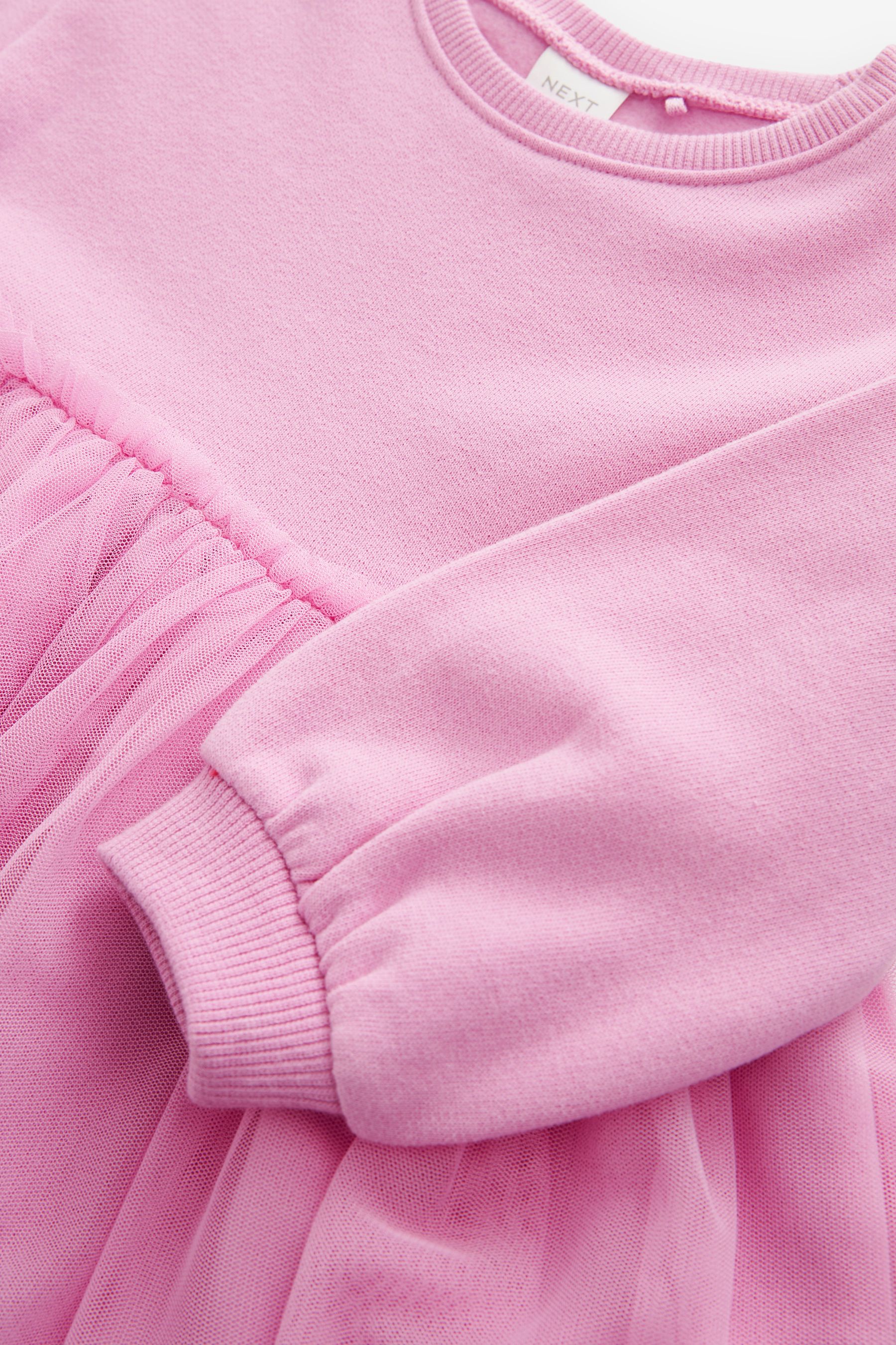 Pink Sweat Party Dress 3mths 7yrs
