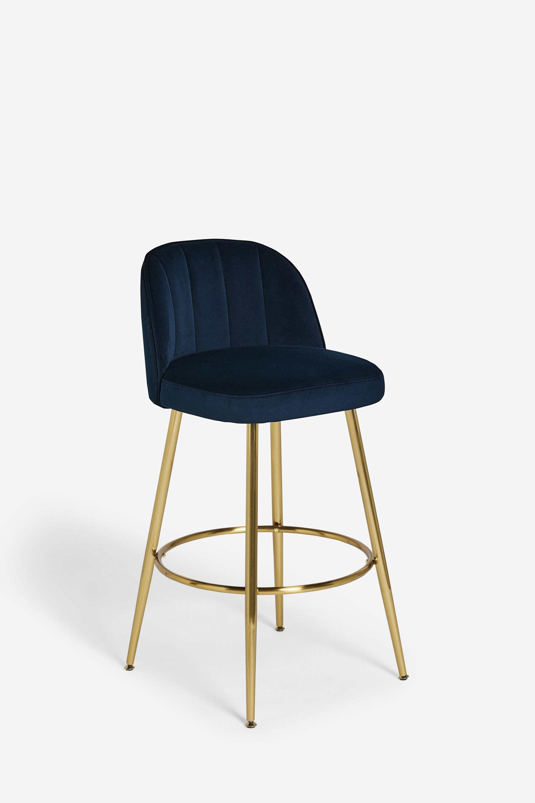 Stella velvet bar sale stool