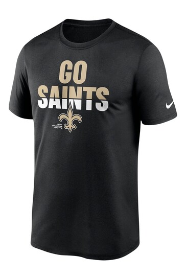 Fanatics NFL New Orleans Saints Local Phase Legend Black T-Shirt