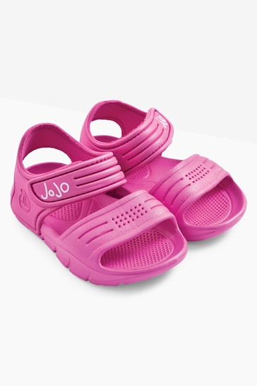 JoJo Maman Bébé Fuchsia Summer Sandals