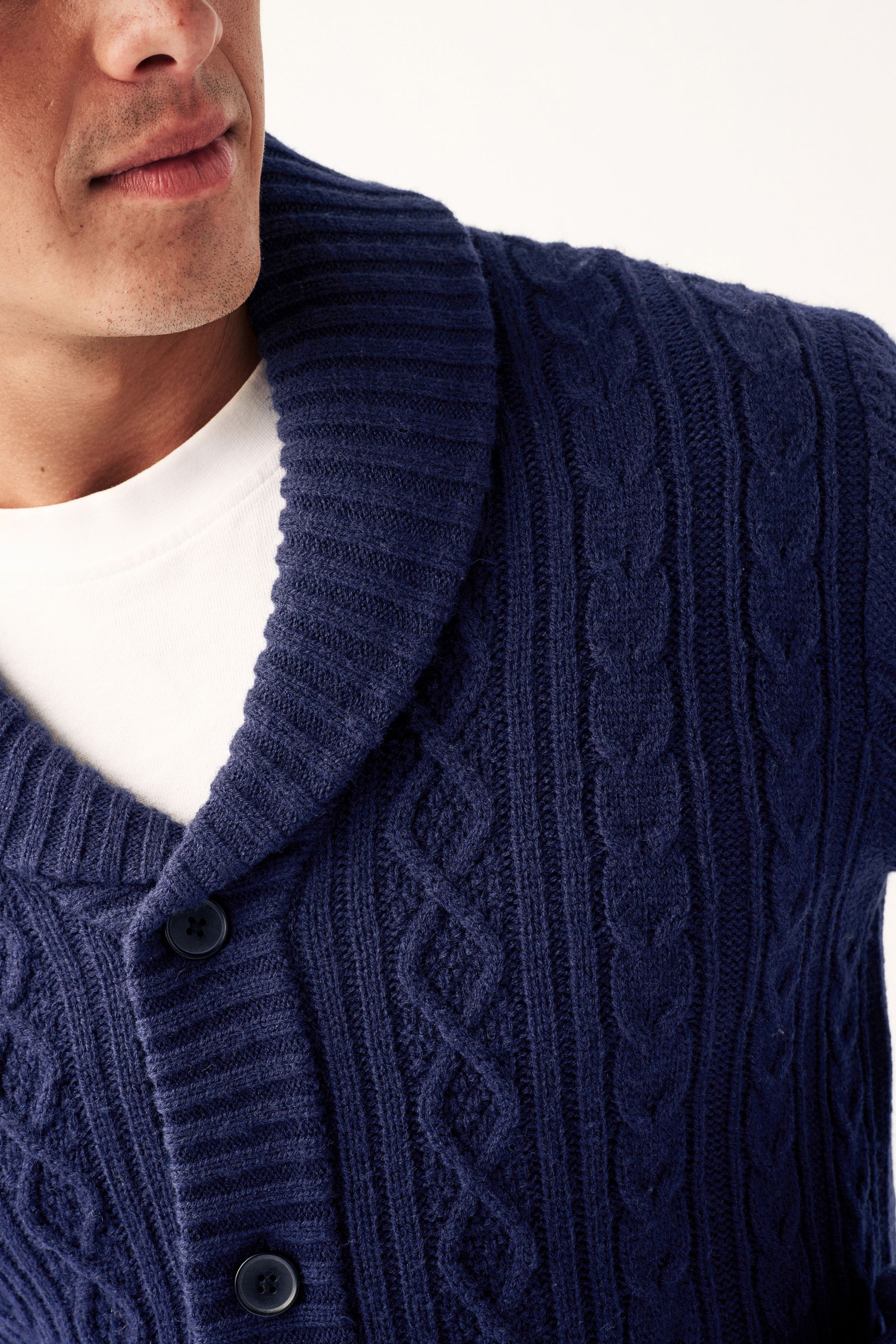 Mens zip hotsell up cardigan next
