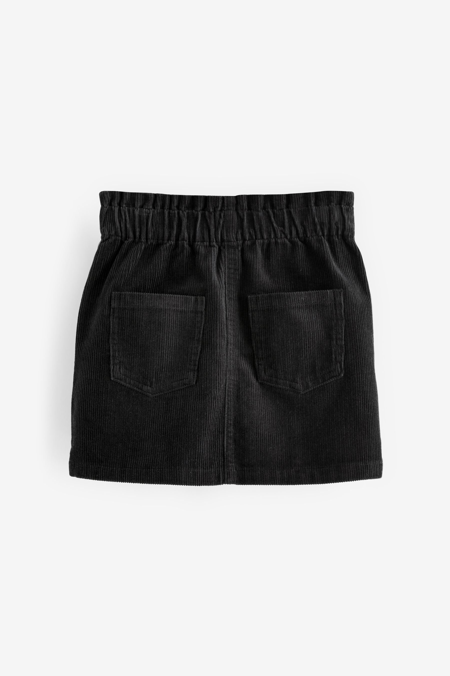 Black Paperbag Waist Skirt 3 16yrs