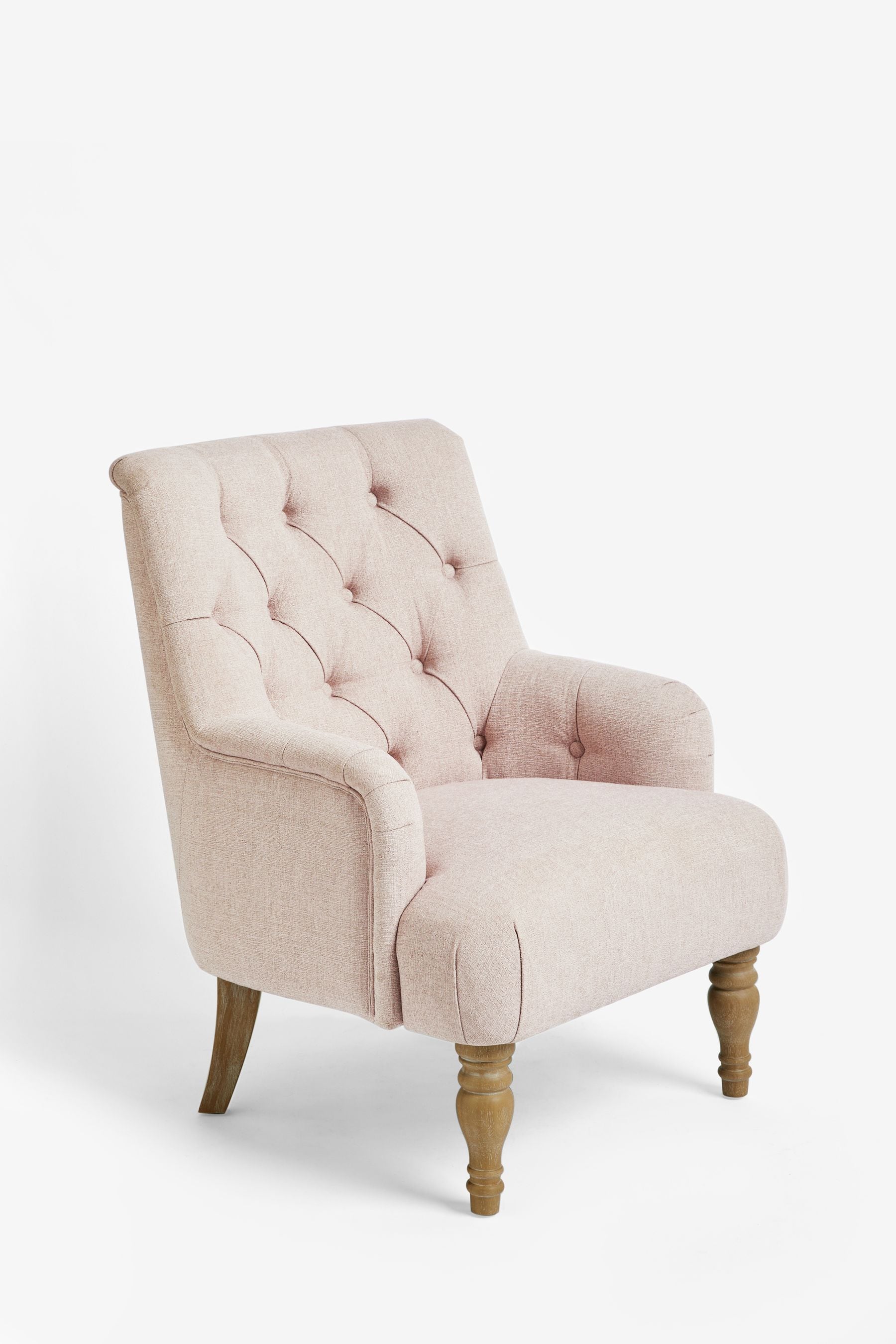 Pink armchair deals next