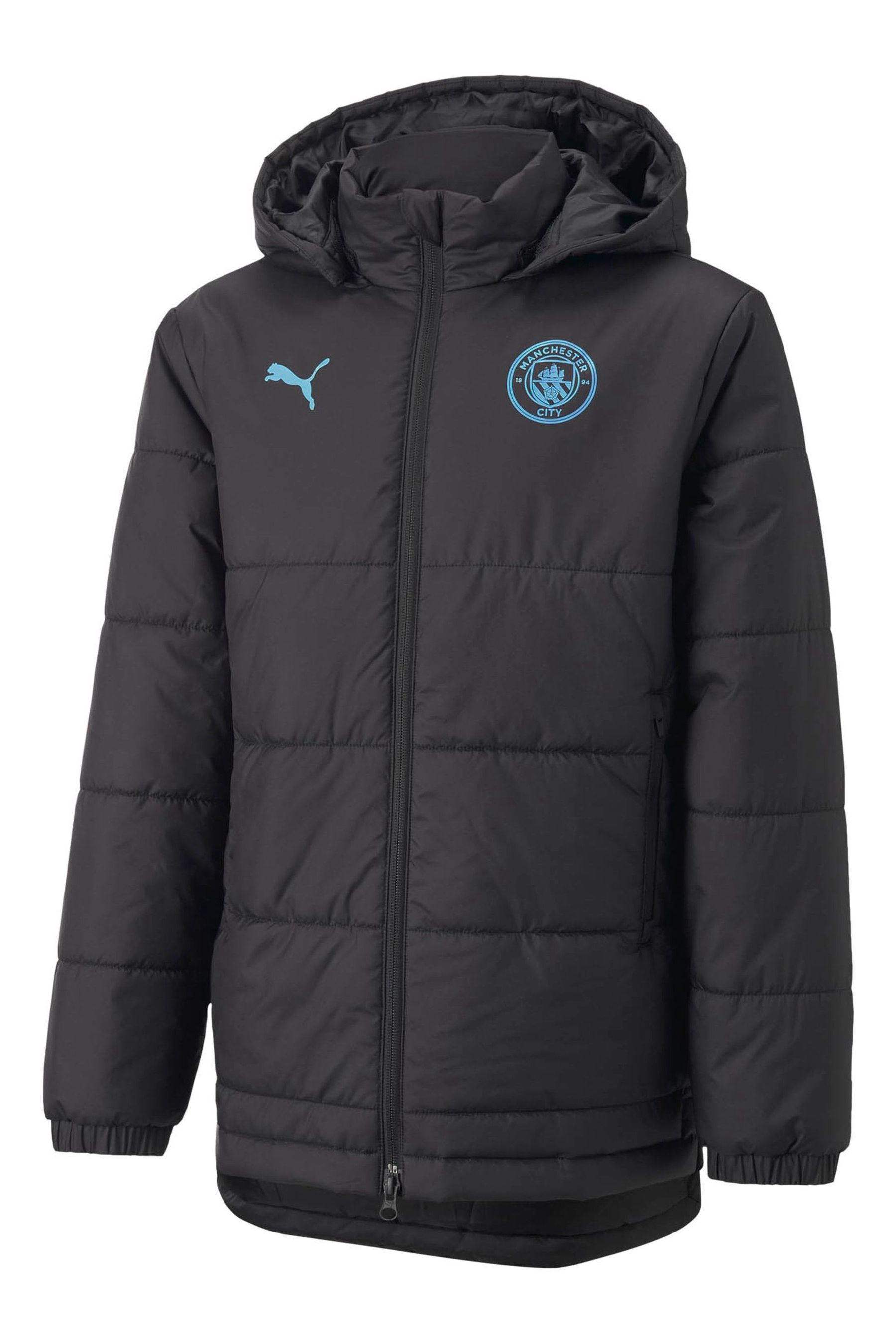 Puma black winter jacket discount