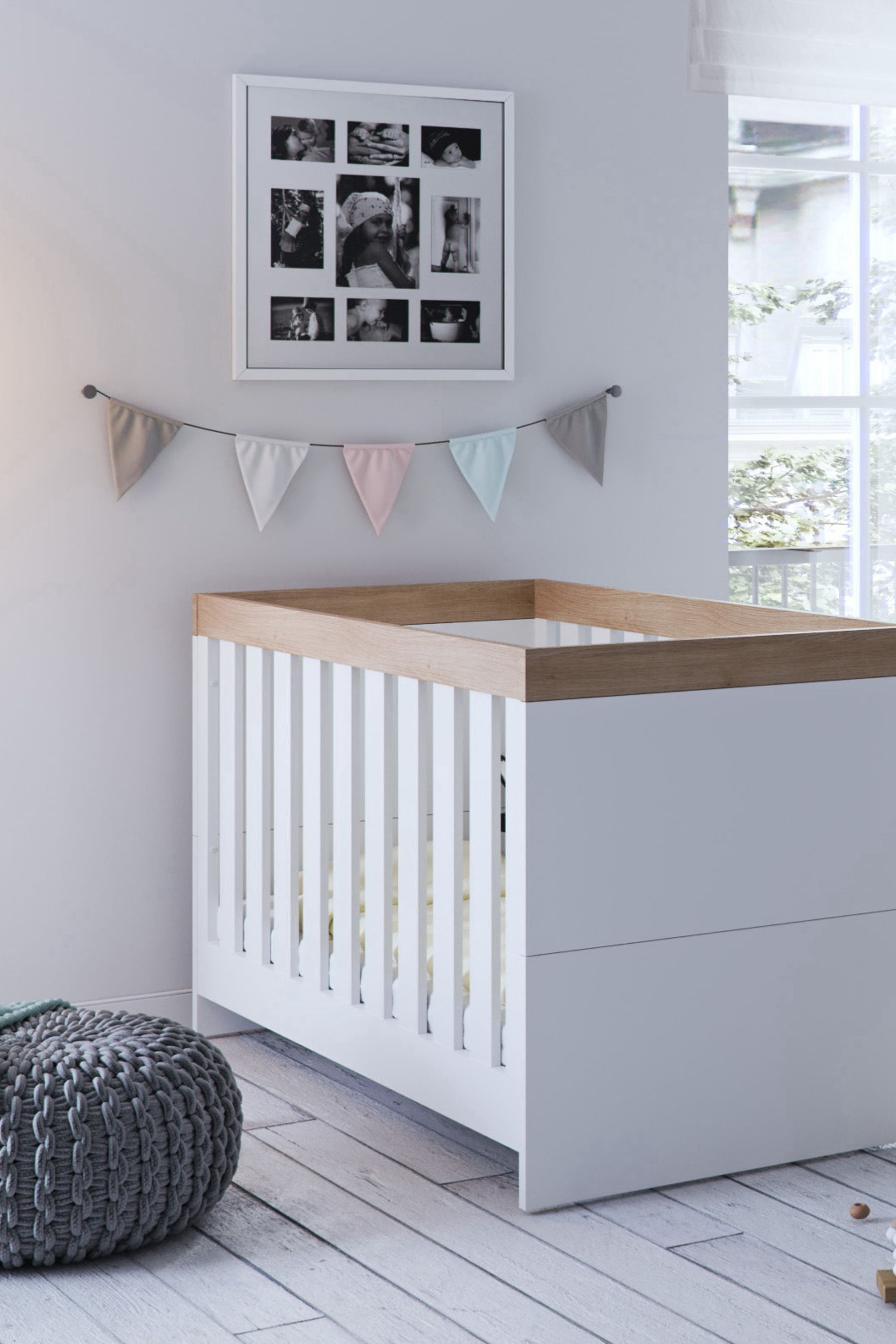 Burlington mini crib bedding top