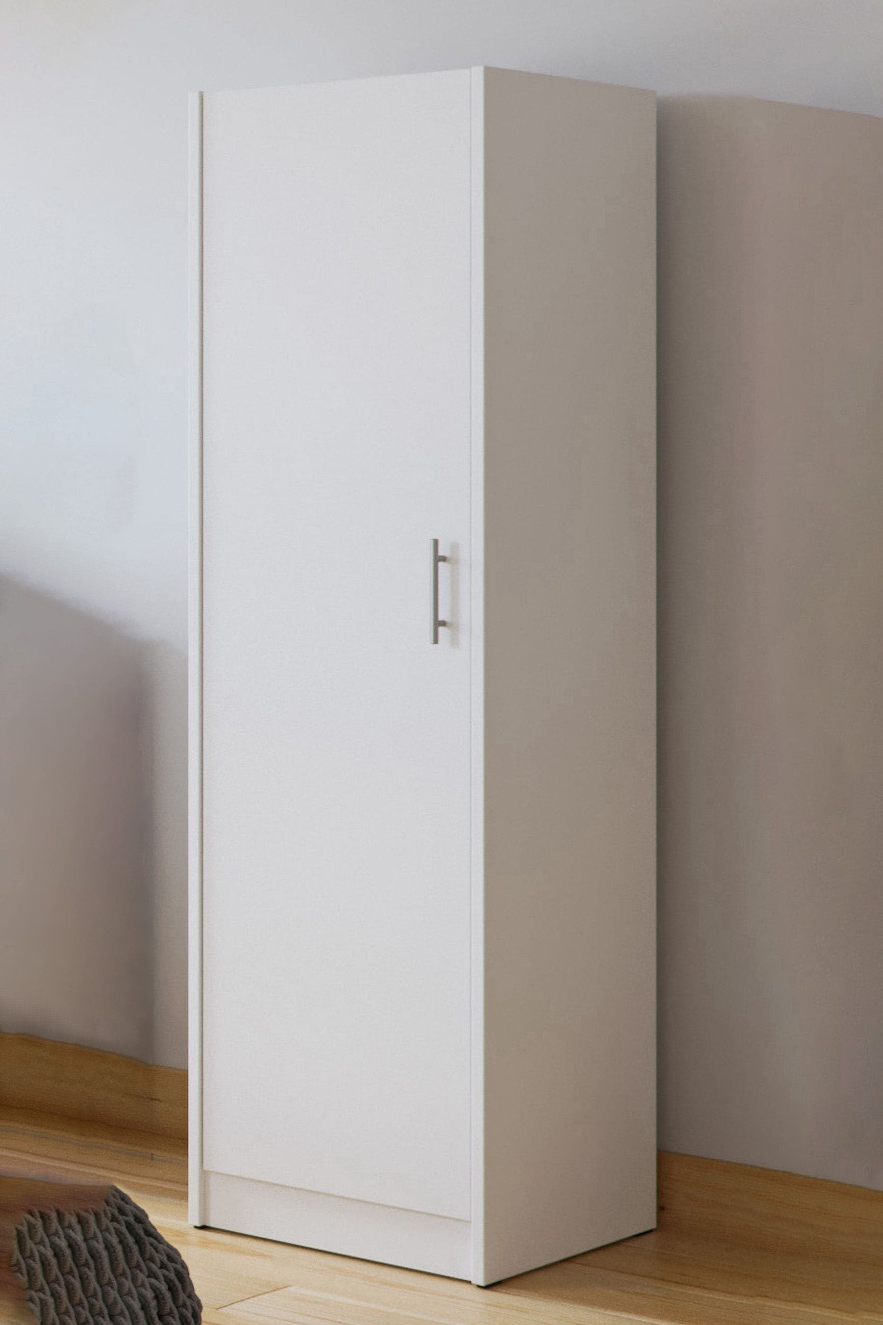 Little Acorns White Santorini Single Wardrobe