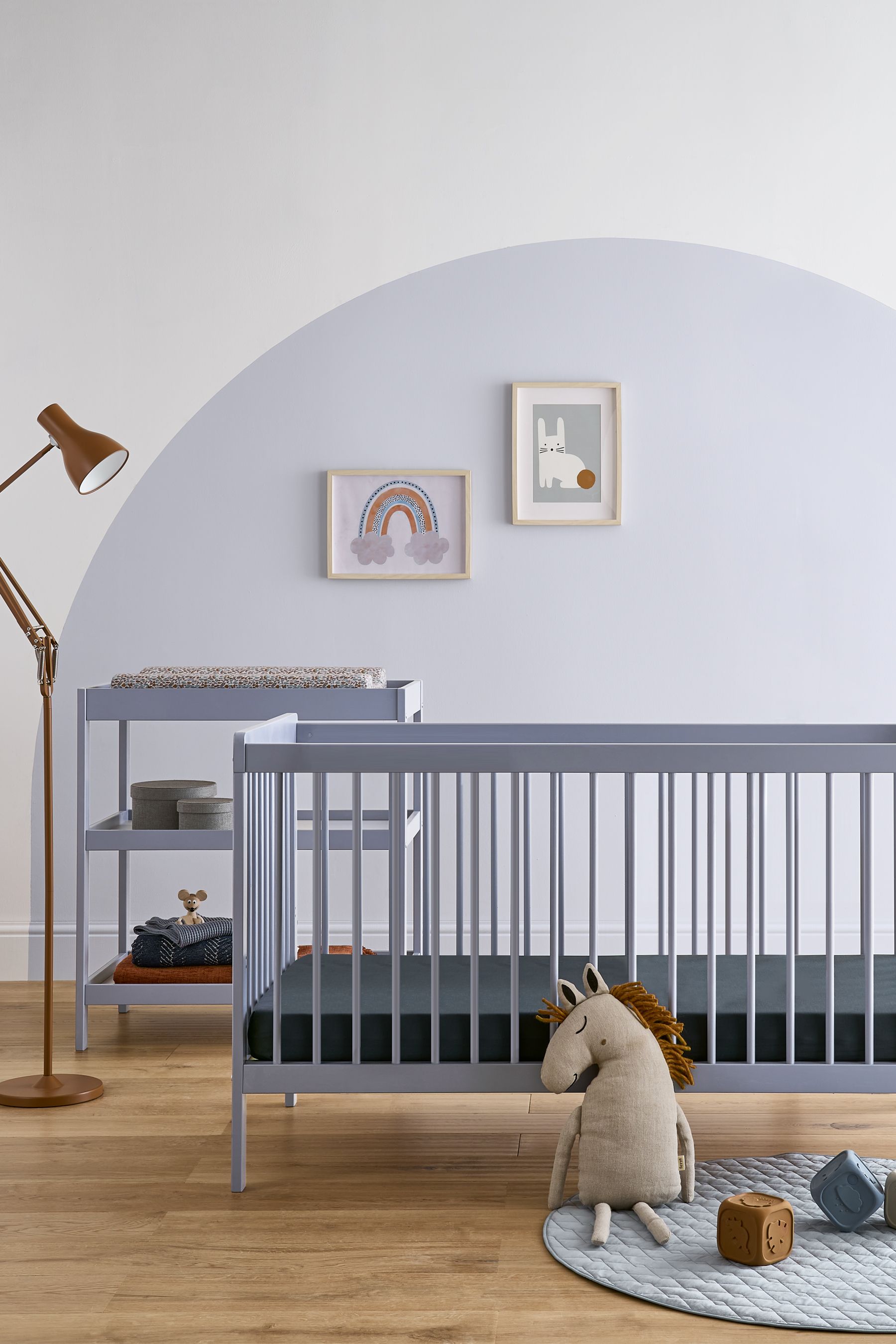Blue store nursery furniture