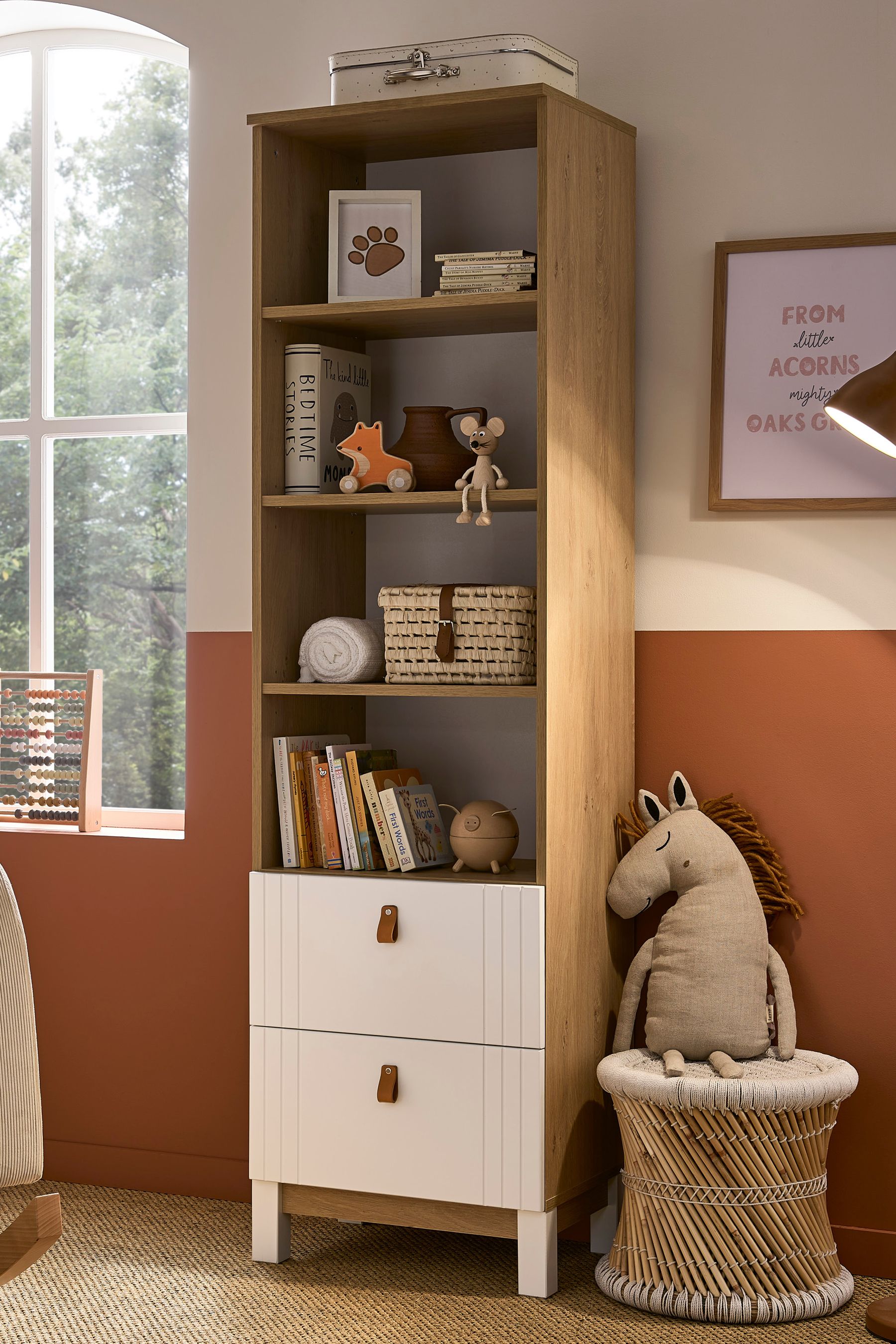Brown store nursery furniture