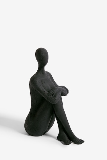 Black Silhouette Sculpture