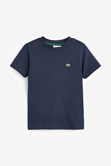 Short Sleeve Graphic Small Lacoste Badge On Left Chest Polo