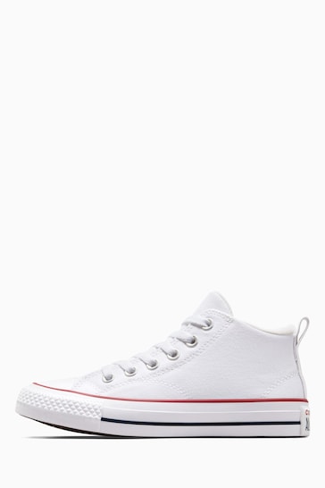 Converse White Malden Street Youth Trainers