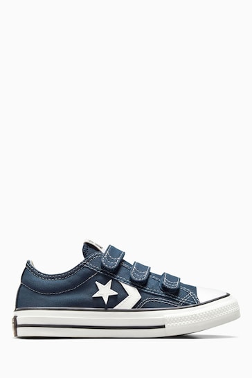 Converse Blue Junior Star Player 76 3V Easy On Trainers