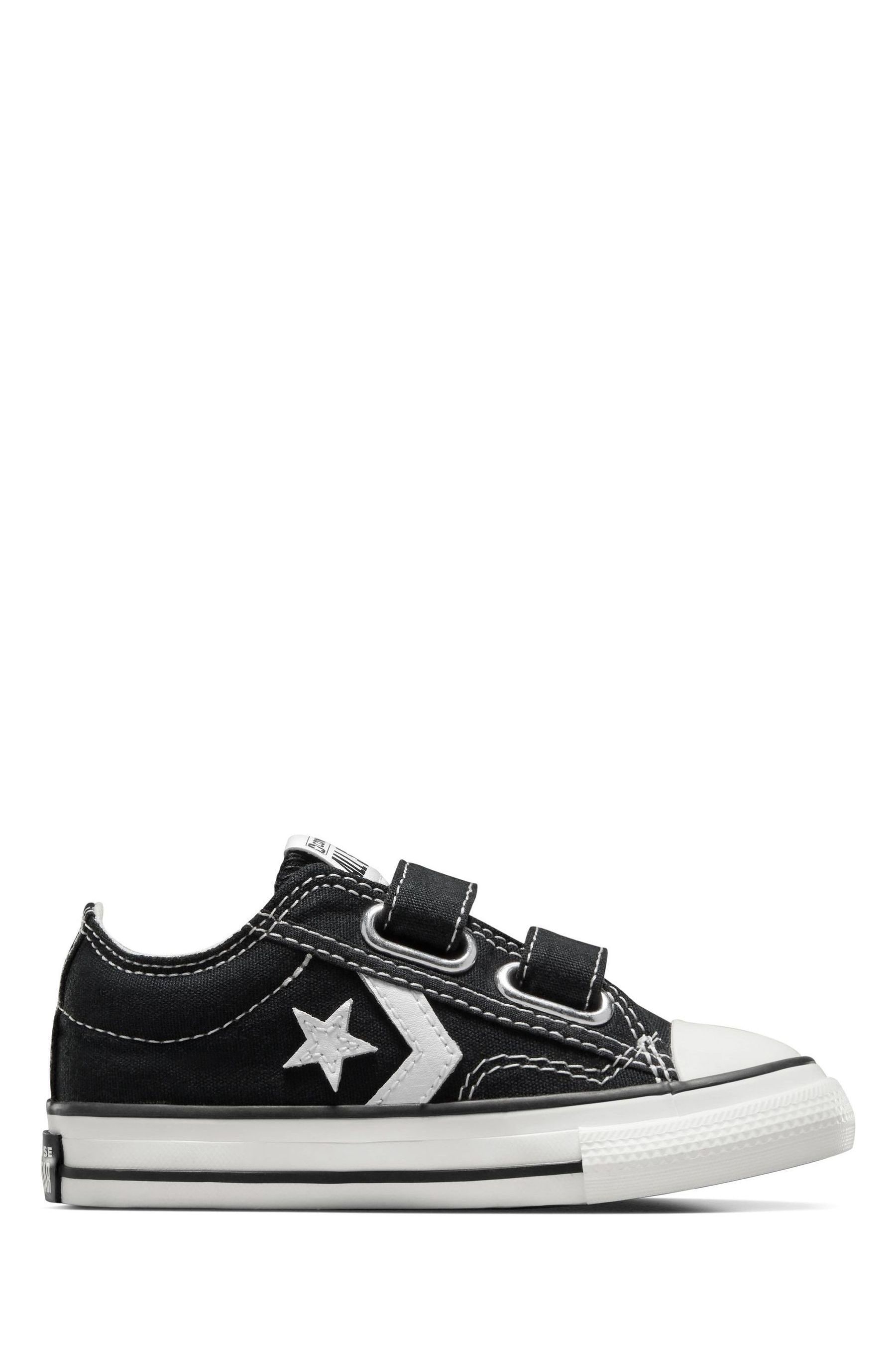Buy Converse Black Infant 2V Star Player 76 Easy On Trainers from