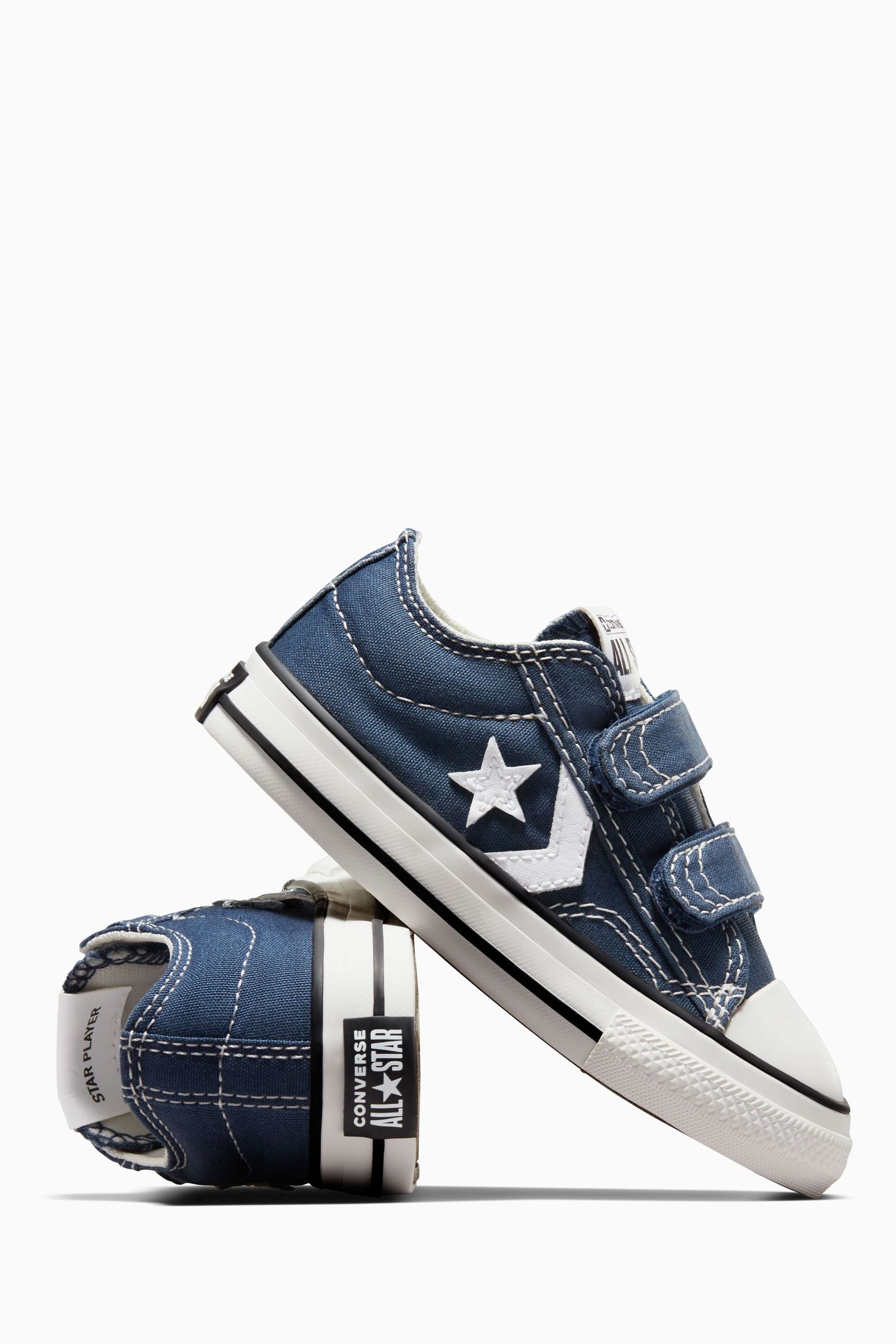Buy Converse Blue Infant Star Player 76 2V Easy On Trainers from