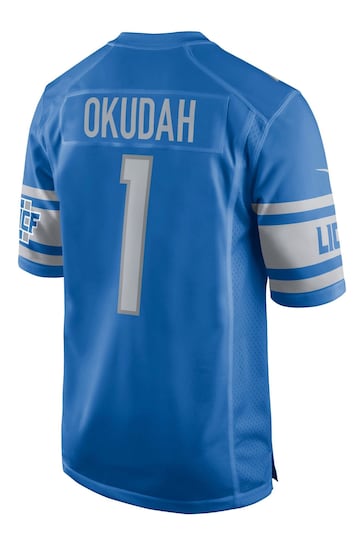 Buy Nike Detroit Lions Home Game Jersey - Jeff Okudah from the Next UK  online shop