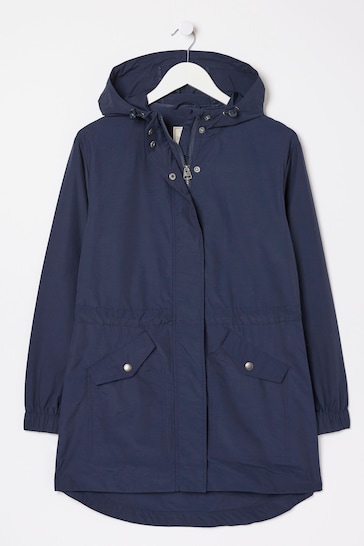 Buy FatFace Blue Lily Lightweight Parka Coat from the Next UK online shop