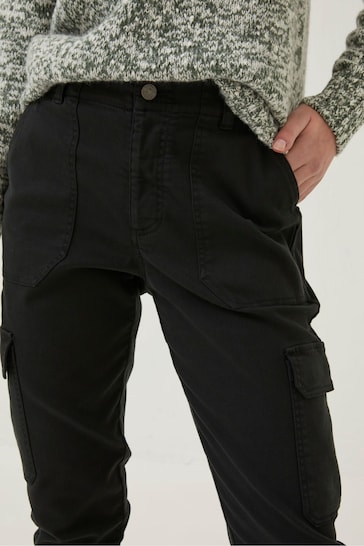 Buy FatFace Black Hythe Cargo Trousers from the Next UK online shop
