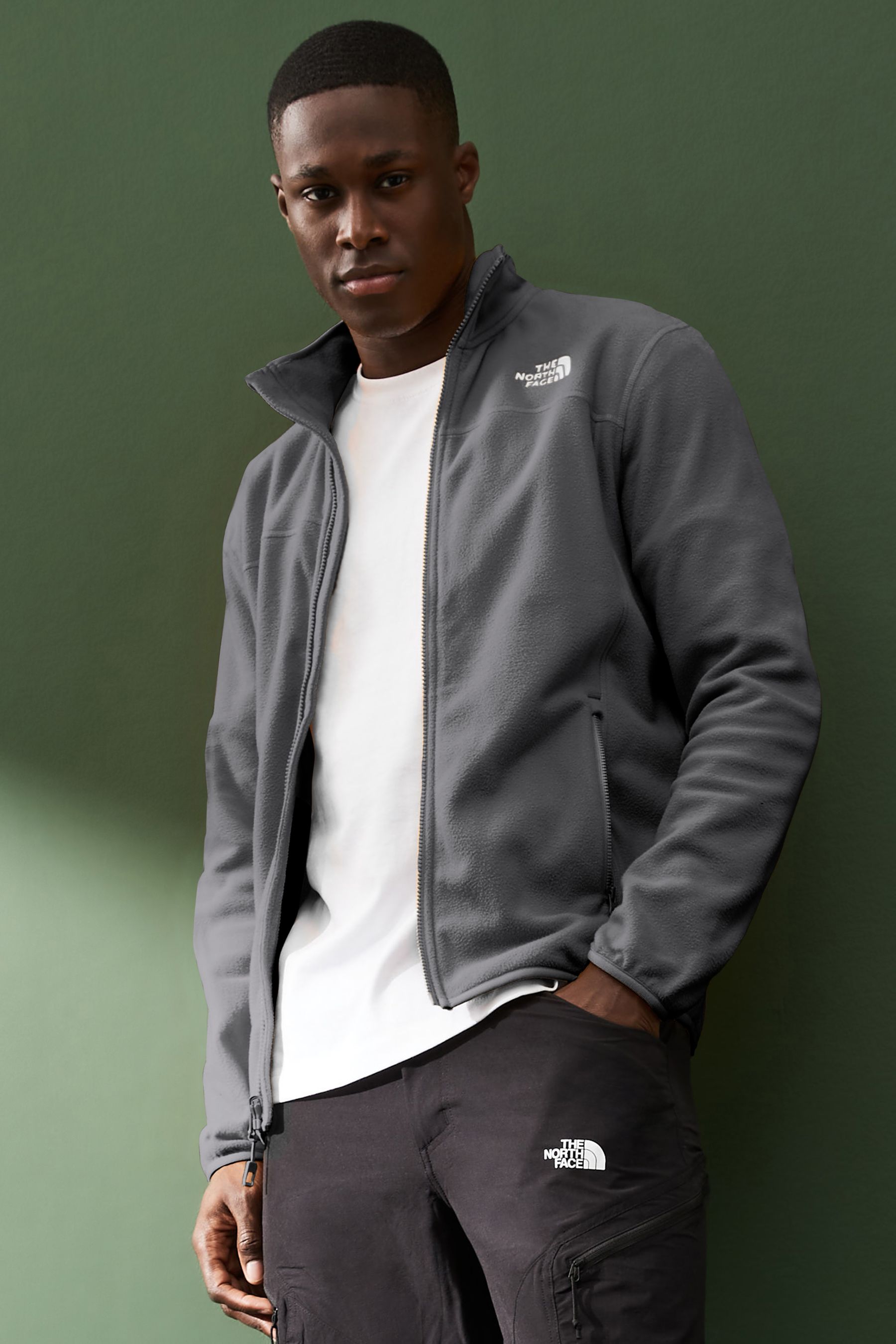 Buy The North Face Glacier Full Zip Fleece from the Next UK online