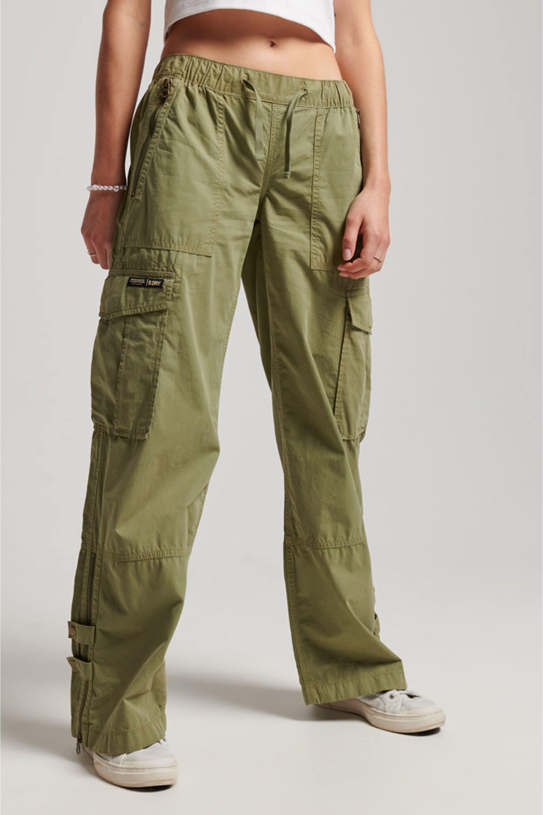 Superdry green deals cargo pants