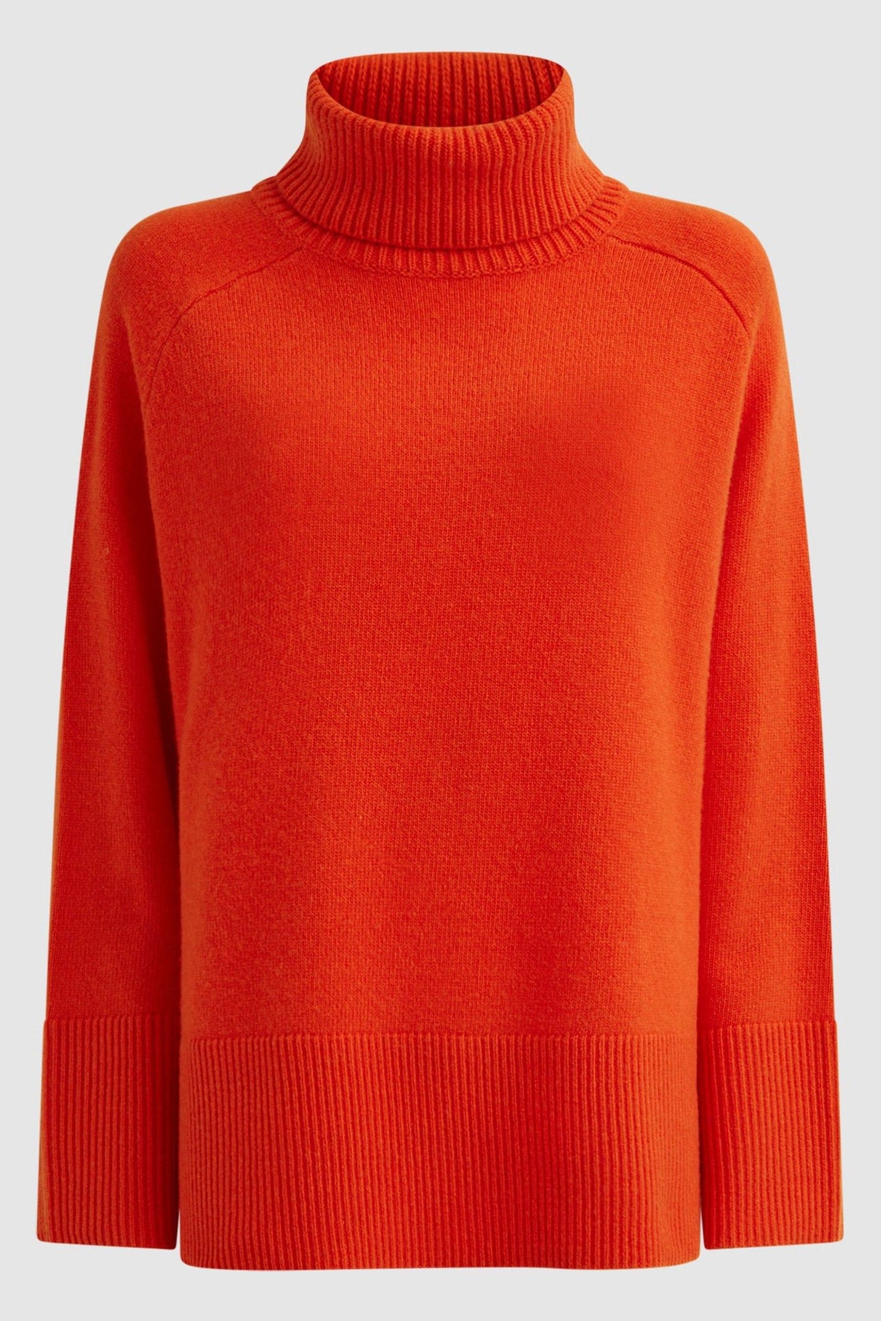 Orange roll neck on sale