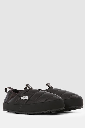 The North Face Black Thermoball Camo Print Traction Slippers