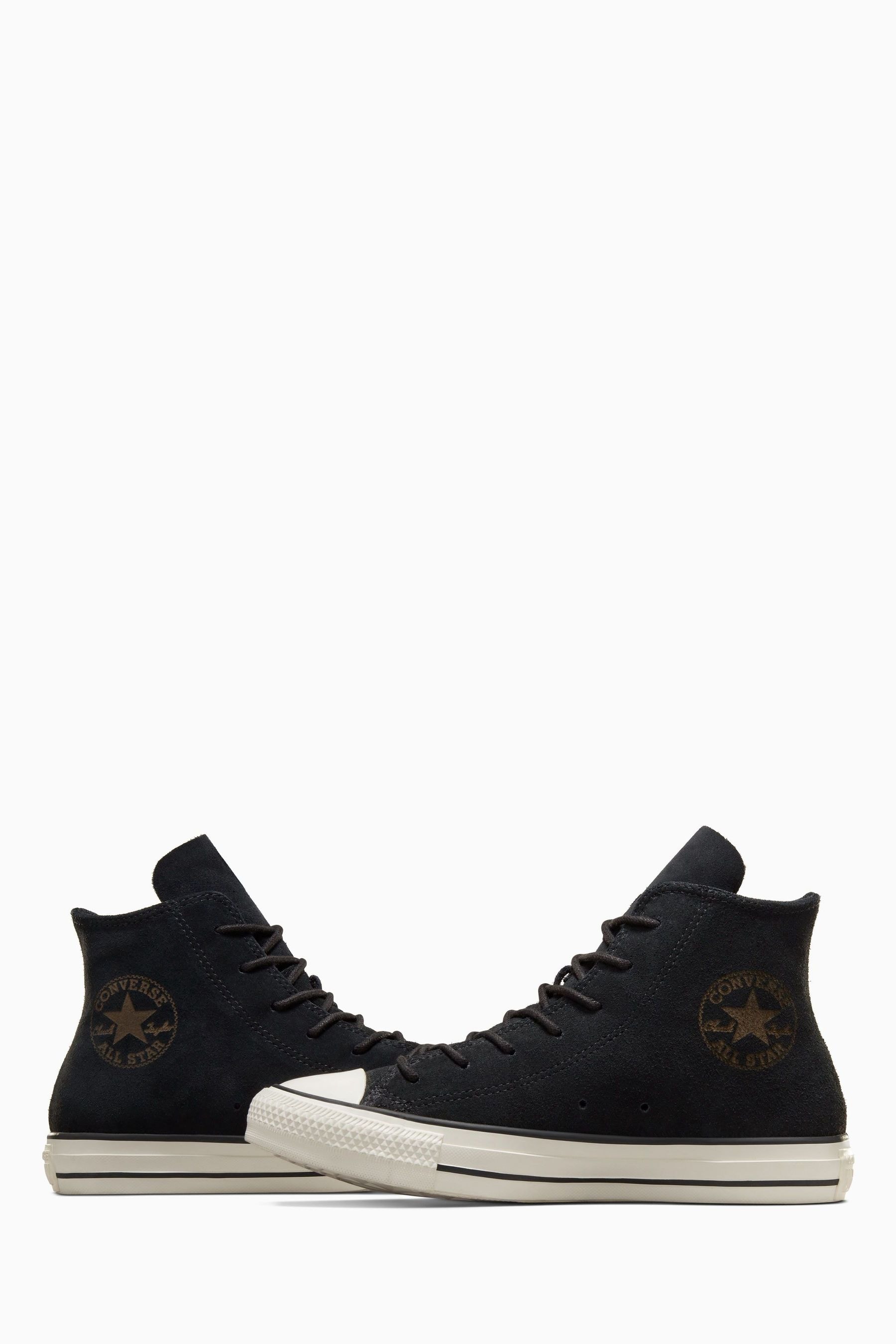All black suede converse store