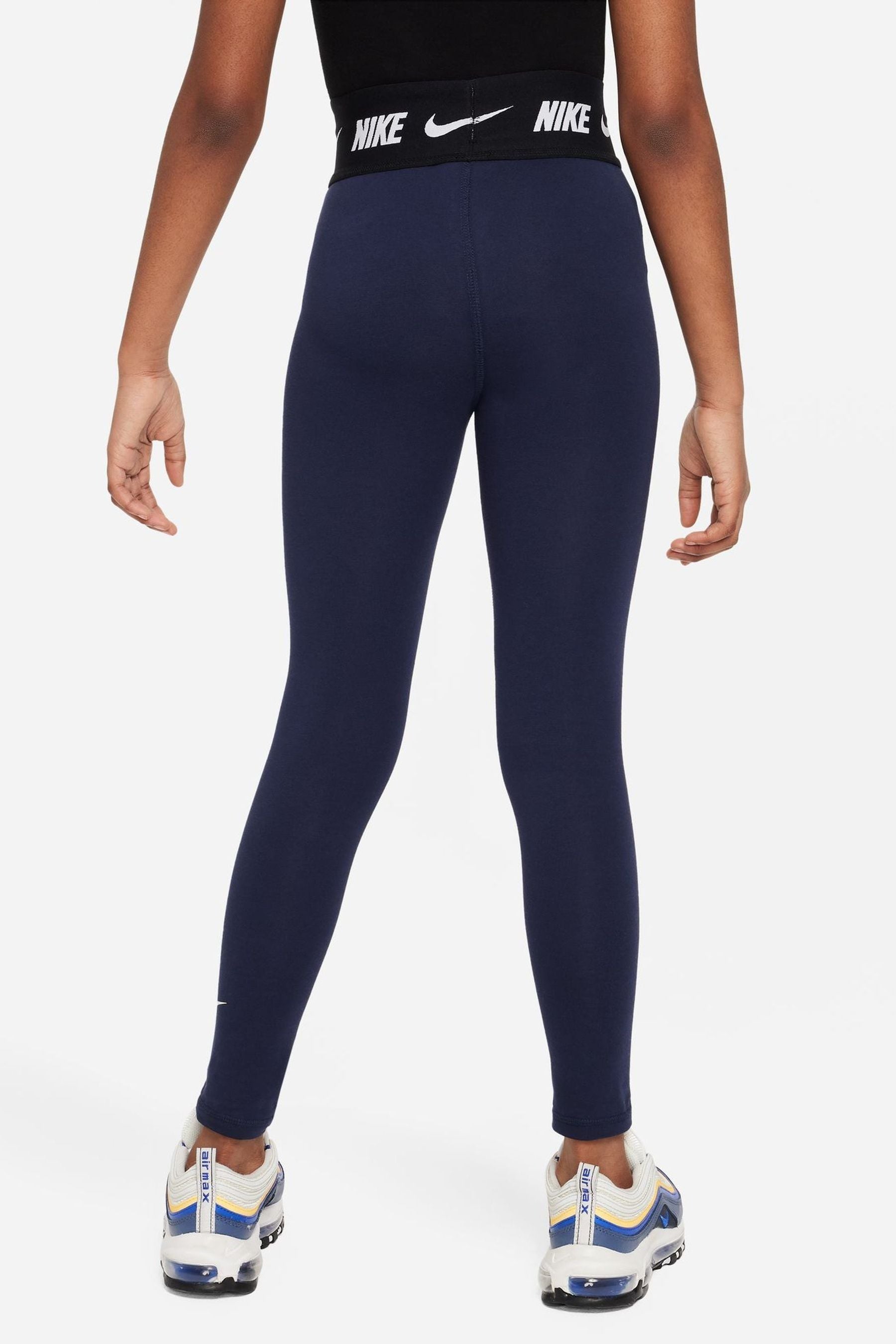 Nike check cheap tape leggings