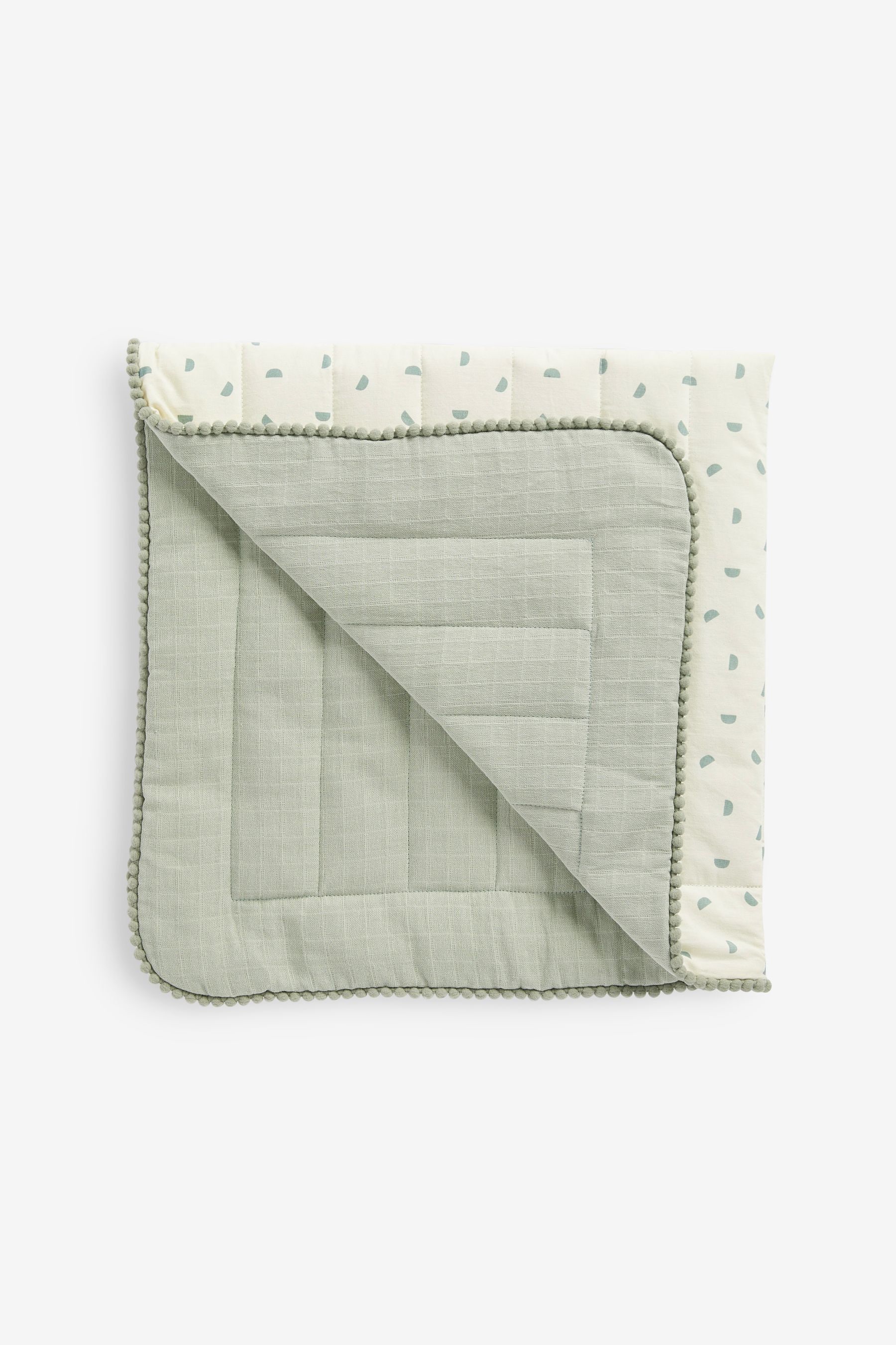 Mint green baby blanket deals