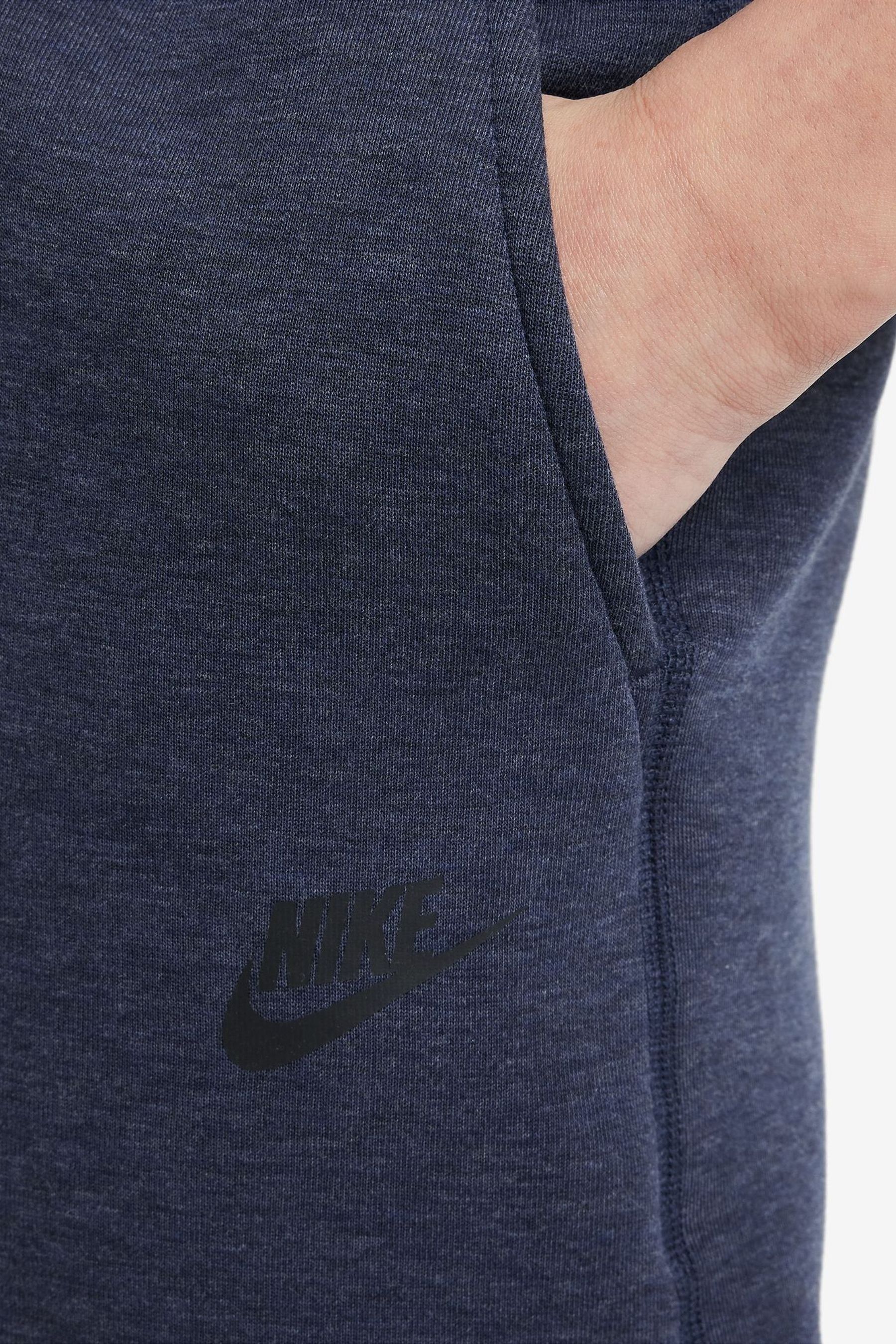 Nike tech fleece sales tracksuit navy blue