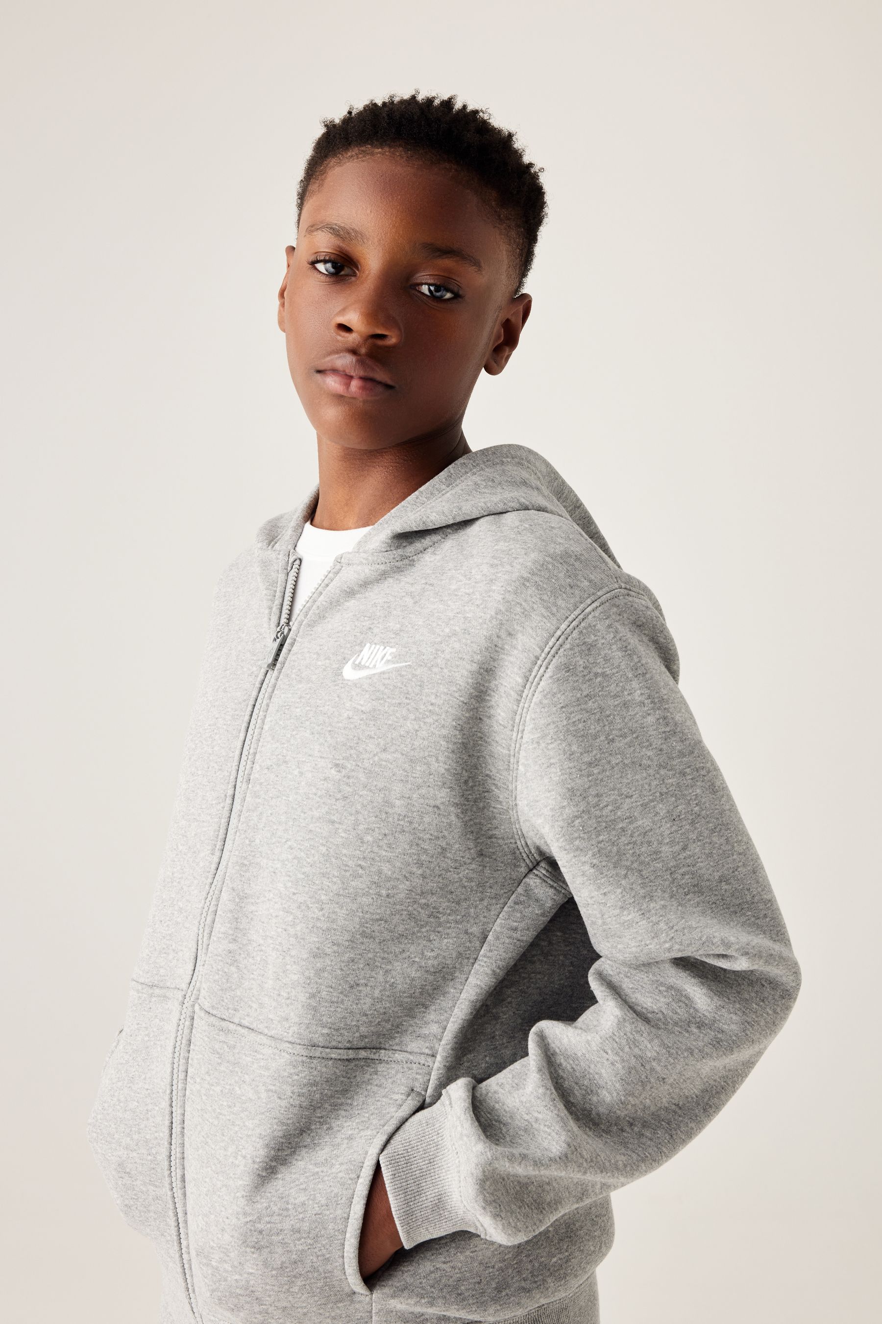 Buy Nike Grey Club Fleece Tracksuit from the Next UK online shop