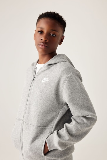 Nike Grey Club Fleece Tracksuit